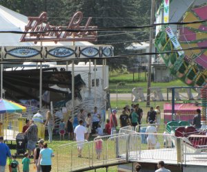 The Midway at the Afton Fair